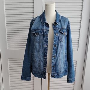 Market & Spruce Blue Denim Jacket